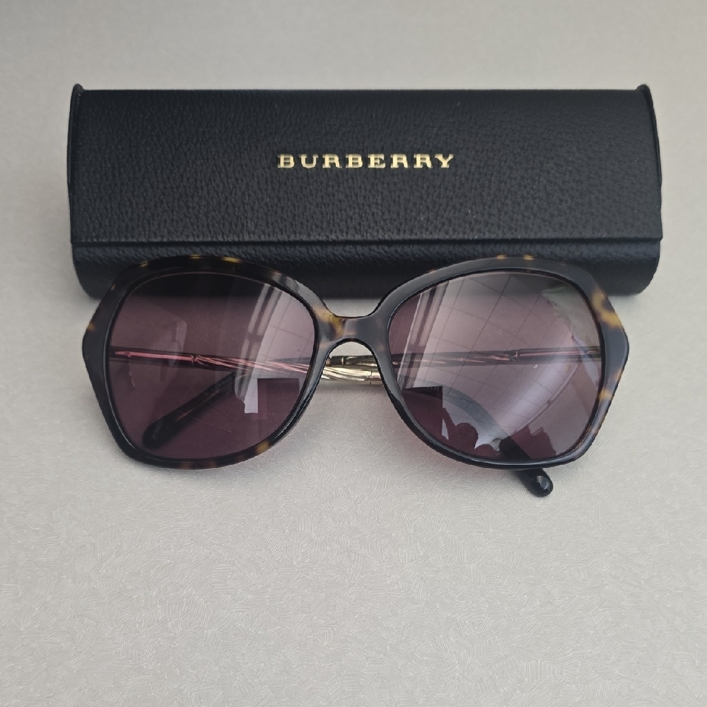 Burberry Tortoise Sunglasses with Brown Lenses